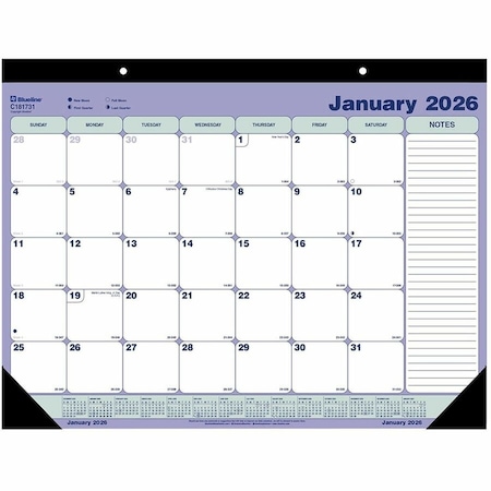 Rediform Rediform C181731 Monthly Desk Pad- Chipboard- 21 3/4 x 17 C181731