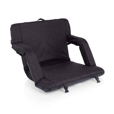 Picnic Time Family Of Brands Ventura XL Portable Reclining Stadium Seat, Black 718-00-179-000-0
