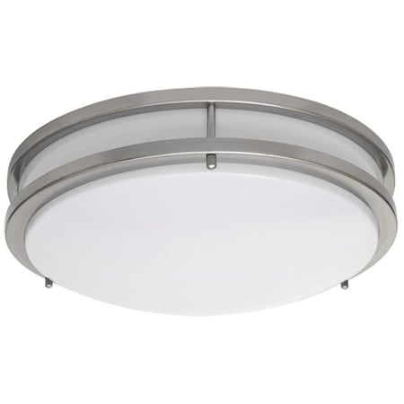 Brightlight 17 x 3.8 in. LED Ceiling Fixture - JR Brushed Nickel BR2520698