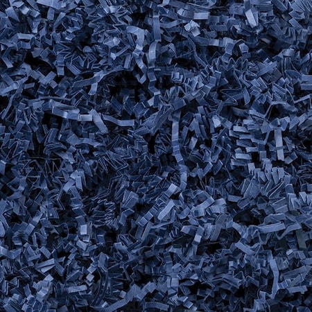 Nashville Wraps Navy Blue Crinkle Cut Shredded Paper, 10 lb Box ZF10NB