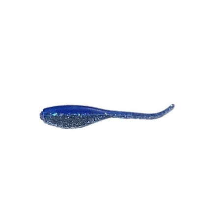 Gene Larew Lures 2 ft. Baby Shad, Blu Chrome BS376