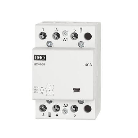 Imo Automation Modular Heating Contactor 40A 3 Pole Normally Open HC40-30230