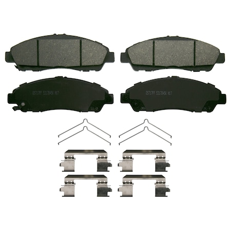Wagner Brake QuickStop Front Disc Brake Pad Set Ceramic,  ZD1896
