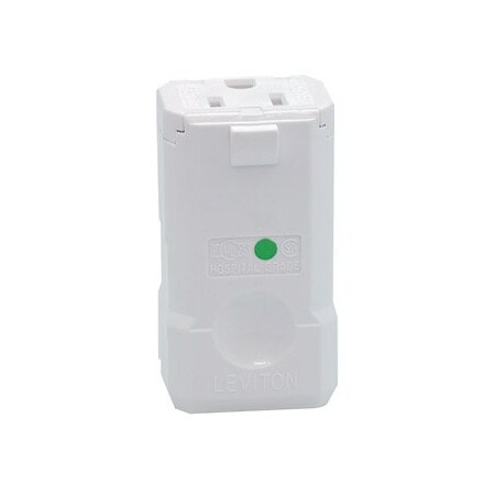 Leviton Hospital Grade Connector 15 Amp, 125 Volt 8259-V