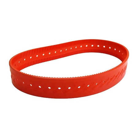 Megadyne Trapezoidal Timing Belt, 170 Teeth, Chloroprene Polymer, Neoprene, 34 in Wide, 0.20 in Pitch, 340XL180-UP-DSP 340XL180-UP-DSP