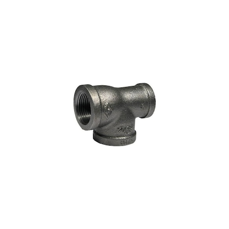 Southland Black Pipe Fitting, Reducing Tee, 1 x 3/4 x 1-In. 501516