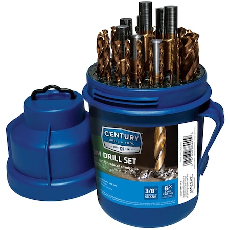 Century Drill & Tool 29 Piece Titanium Drill Bit Set 88449