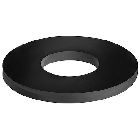 Zoro Select Flat Washer, For Screw Size #6 , Nylon Not Applicable Finish, 100 PK ZWSH-771