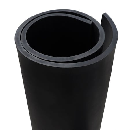 Rubber-Cal EPDM, Commercial Grade, 70A, 1/2" x 36", 15ft 02-K209-0500-15