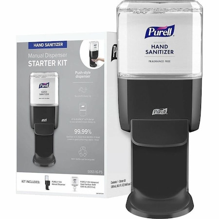 Purell Advanced Hand Sanitizer Foam ES4 Starter Kit, Graphite 5053-1G-FS