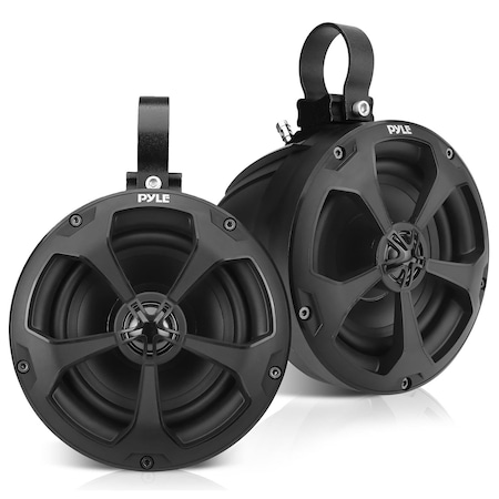 Pyle Pyle2-Way Dual Waterproof Off-Road Speakers - 5.25 Inch, 1000W Marine Grade, ATV, Jeep, Boat PLUTV51BK