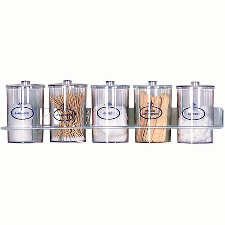 Jorgensen Laboratories Sundry Jars, Clear, Clear, 5PK J0619