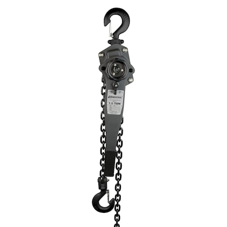Oz Lifting Products Lever Hoist, 3000 lb., 20ft. Load Chain, 3000 lb. Load Capacity, 20 ft Hoist Lift OZIND150-20LH