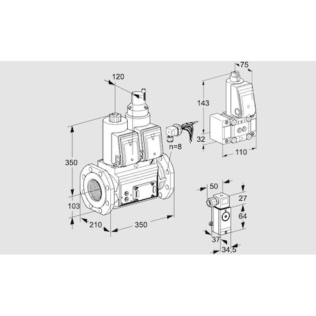 Honeywell Kromschroder VCS8100F05NLWRE/PPB-/P3PP KS88206563