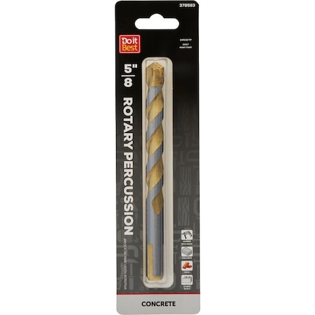 Do It Best 5/8'' x 6'' Rotary Percussion Masonry Drill Bit QJDIB-MB-025