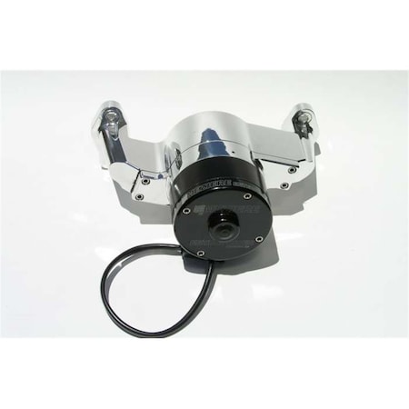 Meziere WP101U Polished Billet Electric Water Pump for Small Block Chevy MEZWP101U