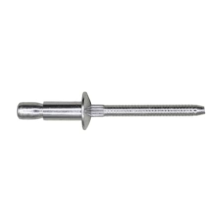 Auveco Ultra Grip Rivet 3/16in Diameter 1/16in-17/64in Grip Steel, 25PK 17425