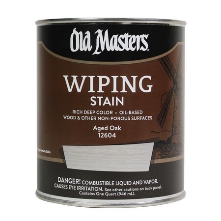 Diamond Vogel WIPING STAIN AGED OAK QT 12604
