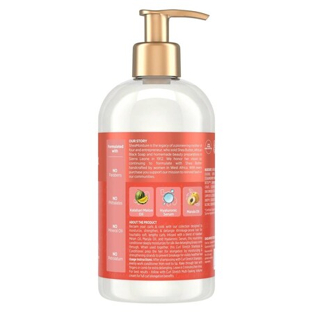 Shea Moisture Kalahari Melon Oil Infused with Hyaluronic Serum Curl Stretch Conditioner, 13 Fluid Ounce, 12PK 64394644