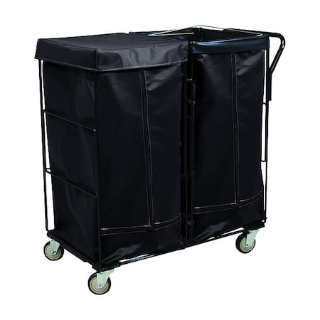 Royal Basket Trucks Two Compartment Cart, 800 lb Capac. G41-KKX-J2A-4UNN