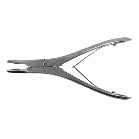 Jorgensen Laboratories Ruskin Rongeur, Curved, 4mm bite, 18cm (7") J0225C