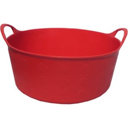 Tuff Stuff Products 4 gal Tuff Flex Tub Red S4-RD