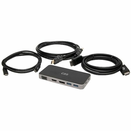 C2G USB C Dual 1080p Docking Station Kit C2G54477