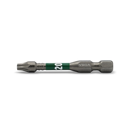 Vega Impactech TORX Tamper 20 Power Bit x 2 in T150TT20A