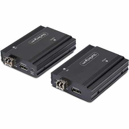 Startech.Com DISPLAYPORT KVM EXTENDER OVER FIBER OPTIC, 4K 60HZ, CONSOLE EXTENDER KIT, UP TO FD121-KVM-EXTENDER