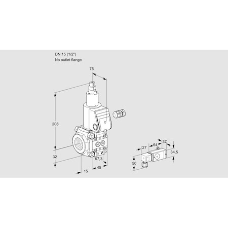 Honeywell Kromschroder VAS115/-R/LW KS88024042