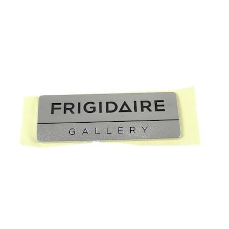 Frigidaire Nameplate, Chrome 5304512150