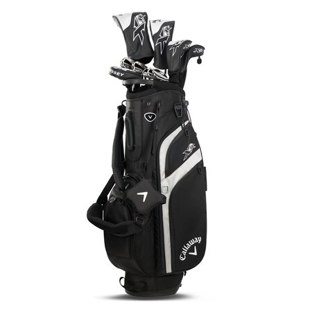 Callaway XR 26 Men's Complete Set - Steel Shafts - Right Hand /Black/Silver/Stiff Flex CALXR26MCSS