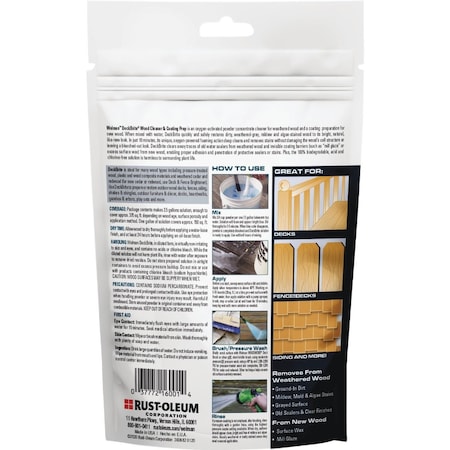 Wolman DeckBrite 1 Lb. Wood Cleaner & Coating Prep 16001