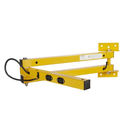 Ideal Warehouse Innovations Dock Light Arm, 40 in, Double Strut 60-5495-600