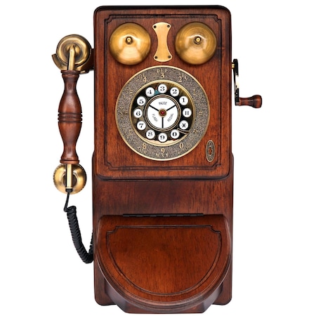 Pyle Vintage Classic Wall-Mount Corded Phone PRT46