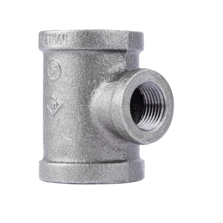 B & K Tee Black 1/8" 501559