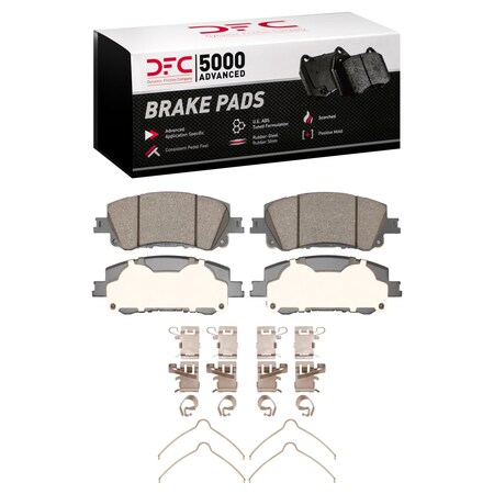 Dfc 5000 Advanced, Disc Brake Pad Set,  1551-2493-01