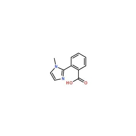 Ak Scientific 2-(1-Methyl-1H-imidazol-2-yl)benzoic acid (100mg), CAS 915922-05-3 3091AF-100mg