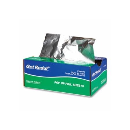 Get Reddi Standard Foodservice Aluminum Foil Sheets, 9 in W x 10-3/4 in L, 6PK 879-FS9-6PK