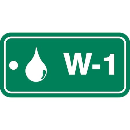 Accuform Danger, RP-Plastic, 3-1/4 in Width, 3/8 in Height, , 5 PK TDF901VPM