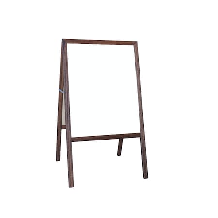 Flipside Marquee Easel (Stained hardwood) White Dry Erase/Black Dry Erase 31710