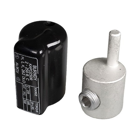 Burndy Pin Adaptor, 250 Kcmil Al Mech KAPO250R