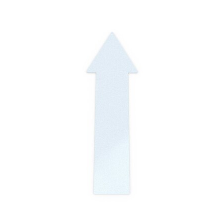 Smart Stripe Smart Stripe Adhesive Vinyl Arrows - White, 40-Pack, 5in x 1.75in / 1in Stem SSA502