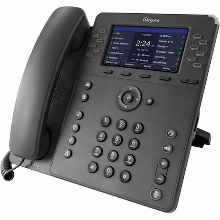 Sangoma P330 12-Line HD Voice Gigabit Ethernet 2 x USB BT WiFi 4.3in. IPS Color Display 1TELP330LF