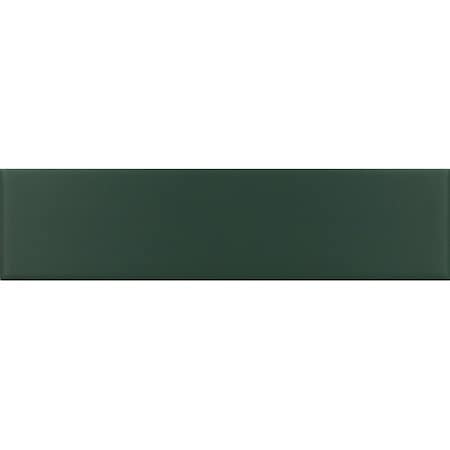 Apollo Tile Arte 1.97 in. x 7.87 in. Matte Green Ceramic Subway Wall and Floor Tile 5.4 sq. ft./case, 50PK APLRID88LRLM