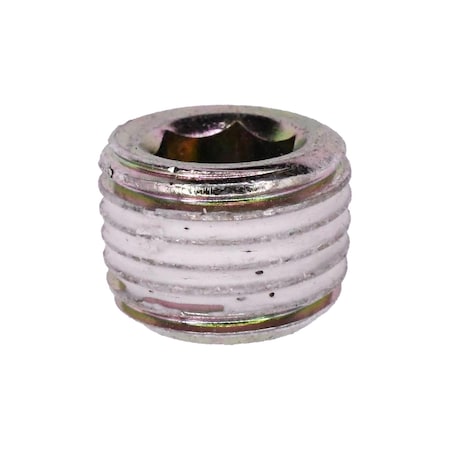 Auveco 1/4-19 British Pipe Plug, 10PK 24273