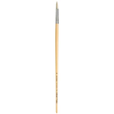 Da Vinci TOP-ACRYL White Brush, Synthetic, Acrylic & Oil, Round, Series 7782, Size 10 VA-7782_10
