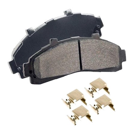 Rm Brakes EHT1430H Disc Brake Pad with OE Replacement for 2011-2018 GMC Sierra 2500 HD R53-EHT1430H