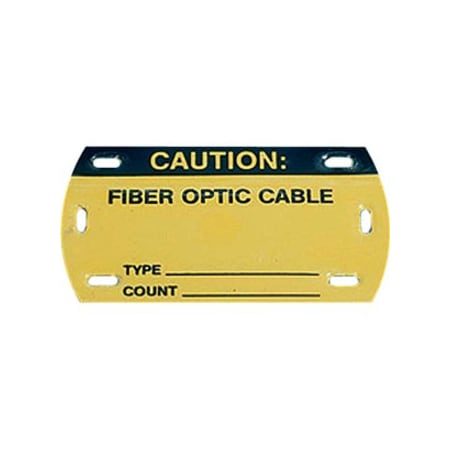 Panduit Fiber Optic Cable Tag, Blank PST-FOBLNK
