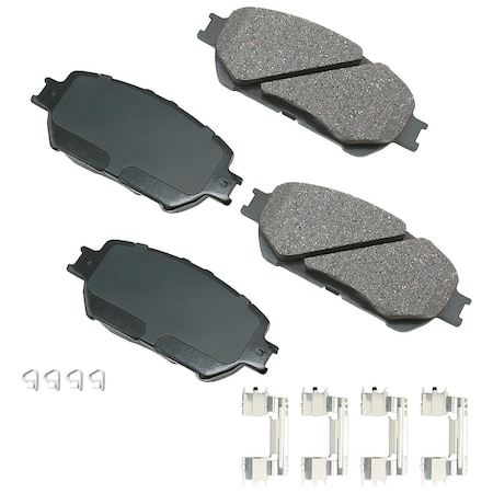 Akebono Proact Disk Pad, Act908B ACT908B